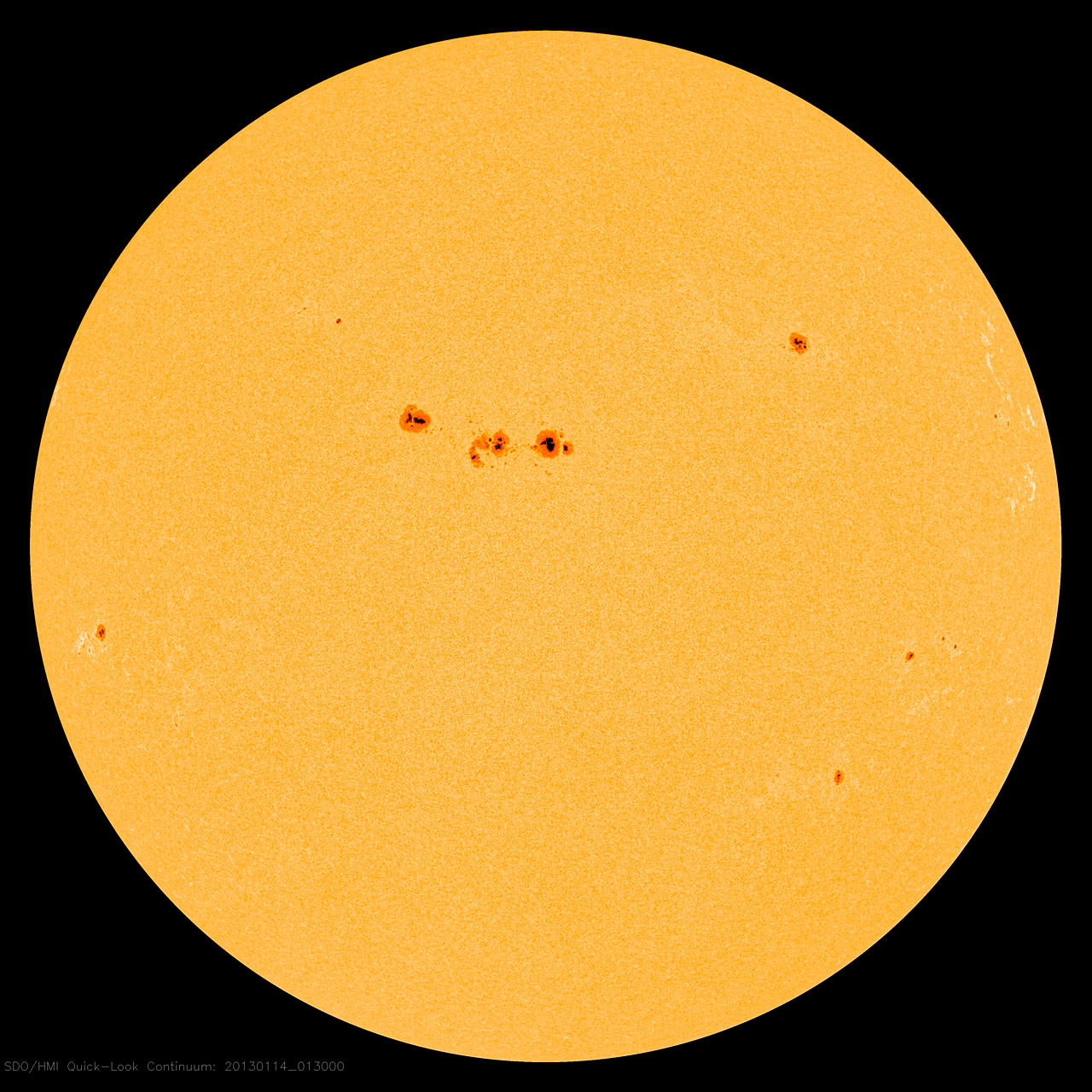 Sunspot Image 2013
